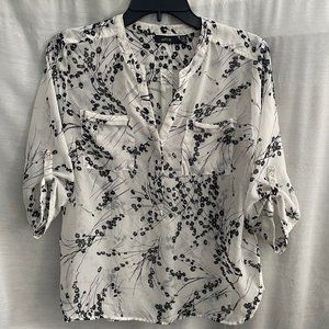 Size PM Sheer Blouse